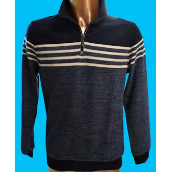 Pánská mikina Pánská mikina modré barvy vzor 047 - M