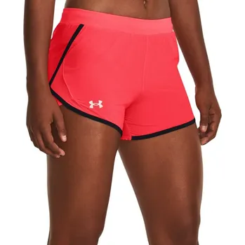 Dámské kraťasy Šortky Under Armour UA Fly By 2.0 Short-RED 1350196-628 Velikost L