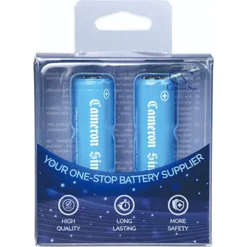 Článková baterie 2ks nabíjecí baterie 14430, 700mAh, 3,7V
