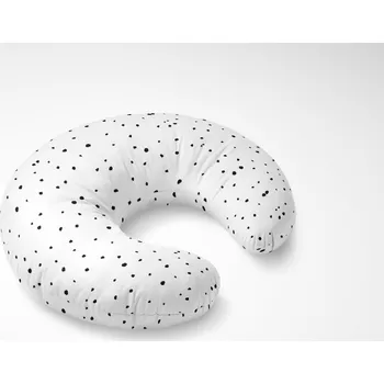 Kojící polštář MIMOUŠEK Kojící polštář Comfort černé tečky