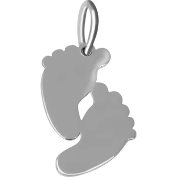 Přívěsek Brilio Silver Stříbrný přívěsek Otisk nohou 441 001 02092 04 + 2 měsíce na vrácení zboží