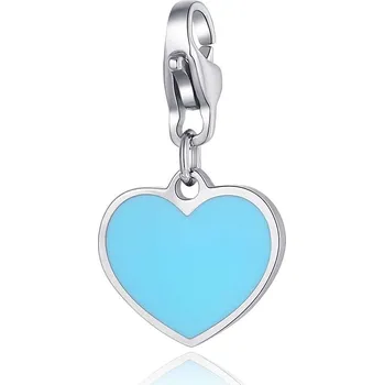 Přívěsek S'Agapõ Romantický ocelový přívěsek Srdce Happy SHA392 + 2 měsíce na vrácení zboží