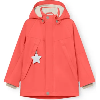 MINI A TURE Dětská zateplená nepromokavá bunda MATVALON "Paprika Red" VELIKOST: 110/5 let