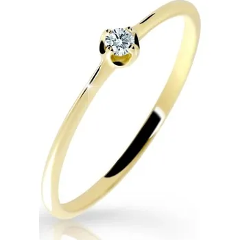 Prsten Cutie Jewellery Jemný zásnubní prsten ze žlutého zlata Z6729-2931-10-X-1 57 mm + 2 měsíce na vrácení zboží