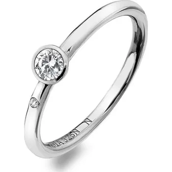 Prsten Hot Diamonds Luxusní stříbrný prsten s topazem a diamantem Willow DR206 59 mm + 2 měsíce na vrácení zboží