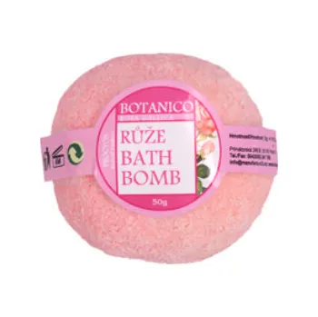 bomba do koupele Botanico Koule do koupele Růže