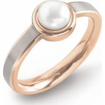 Módní doplněk Boccia Titanium Titanový prsten s perlou 0137-02 50 mm + 2 měsíce na vrácení zboží