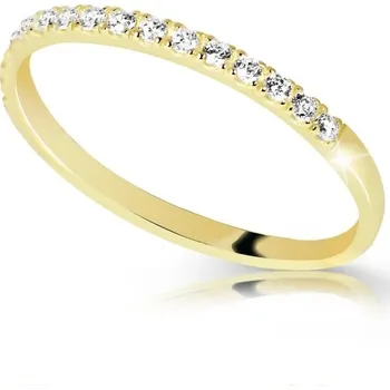 Prsten Cutie Diamonds Prsten ze žlutého zlata s brilianty DZ6739-10-X-1 66 mm + 2 měsíce na vrácení zboží