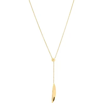 Náhrdelník Pierre Lannier Elegantní náhrdelník z pozlacený oceli Entasis BJ20A0201 + 2 měsíce na vrácení zboží