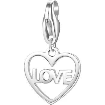 Módní doplněk S`Agapõ Ocelový přívěsek Srdíčko Happy SHA364 + 2 měsíce na vrácení zboží