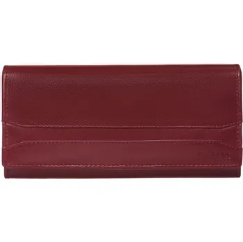 Peněženka SEGALI Dámská kožená peněženka 2025 A cherry red + 2 měsíce na vrácení zboží
