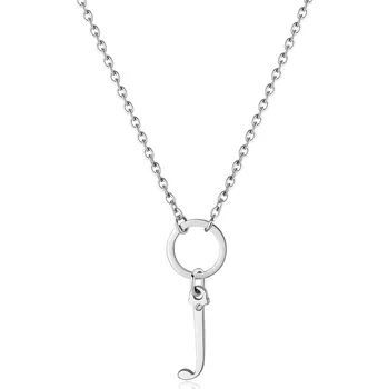 Módní doplněk S'Agapõ Dámský ocelový náhrdelník s písmenem J Happy SHAC74 + 2 měsíce na vrácení zboží