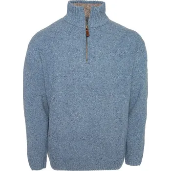 Dámský svetr Vlnka Pánský vlněný svetr S10 modrá velikost oblečení L