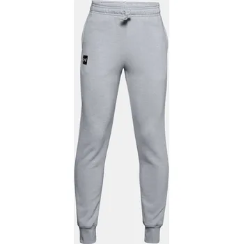 Under Armour Chlapecké Chlapecké tepláky Under Armour RIVAL FLEECE JOGGERS Šedá 176 (2924670)