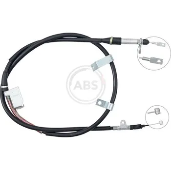 Lanko parkovací brzdy Tažné lanko, parkovací brzda A.B.S. K14143