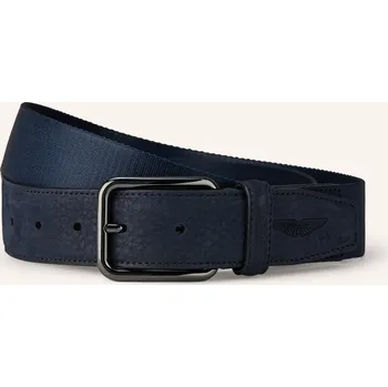 Opasek Boss Pánský Opasek Amter, tmavě modrá, 80