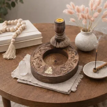 Aroma lampa Fontána na tekoucí dým - Buddha