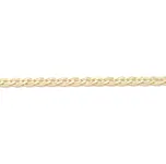 Zlatý náramek Rombo propletený dvojočko 1,70g