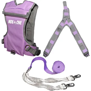 Snowboarding MDXONE dětský postroj Static - lavender