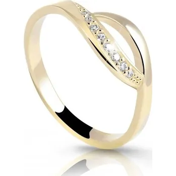Prsten Cutie Diamonds Půvabný prsten ze žlutého zlata s diamanty DZ6736-2346-10-X-1 57 mm + 2 měsíce na vrácení zboží