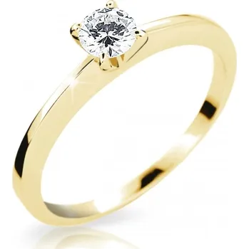 Prsten Cutie Jewellery Půvabný prsten ze žlutého zlata Z6724-1232-10-X-1 66 mm + 2 měsíce na vrácení zboží