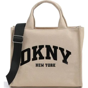Kabelka DKNY NY plátěná kabelka béžová