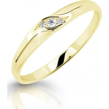 Prsten Cutie Diamonds Elegantní prsten ze žlutého zlata s brilianty DZ6815-2844-10-X-1 51 mm + 2 měsíce na vrácení zboží