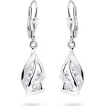 Cutie Diamonds Módní náušnice z bílého zlata s diamanty DZ8045-55-00-X-2 + 2 měsíce na vrácení zboží