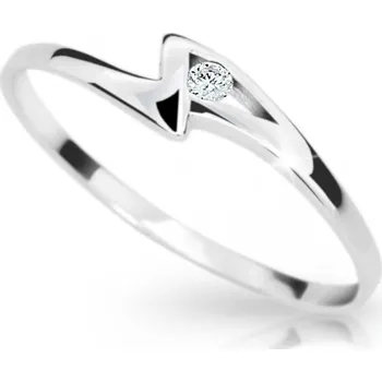 Prsten Cutie Diamonds Krásný prsten z bílého zlata s diamantem DZ6738-1138-10-X-2 56 mm + 2 měsíce na vrácení zboží
