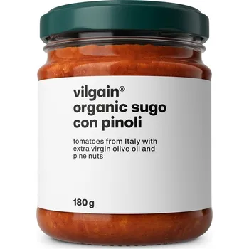 Vilgain Vegan Sugo BIO – s piniovými oříšky 180 g