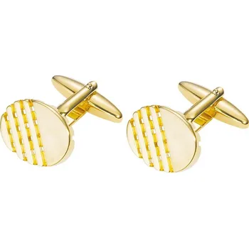 Manžetový knoflíček Starck Schmuck Pozlacené manžetové knoflíčky 27.573G2 + 2 měsíce na vrácení zboží