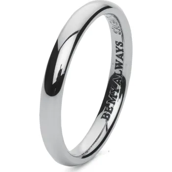 Módní doplněk S'Agapõ Dámský snubní prsten z oceli For Love SFV35 52 mm + 2 měsíce na vrácení zboží