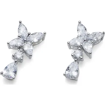 Šperk Oliver Weber Půvabné náušnice s kubickými zirkony Anthosai 23063 + 2 měsíce na vrácení zboží