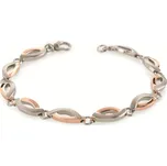 Boccia Titanium Titanový bicolor náramek 03001-03 + 2 měsíce na vrácení zboží