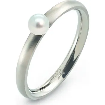 Prsten Boccia Titanium Titanový prsten s perličkou 0145-01 49 mm + 2 měsíce na vrácení zboží