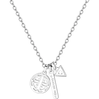 Módní doplněk S`Agapõ Pánský ocelový náhrdelník Indie SIN04 + 2 měsíce na vrácení zboží