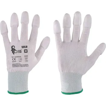 Pracovní rukavice CXS SOLO Pracovní polomáčené rukavice 240 párů 08 344000210008