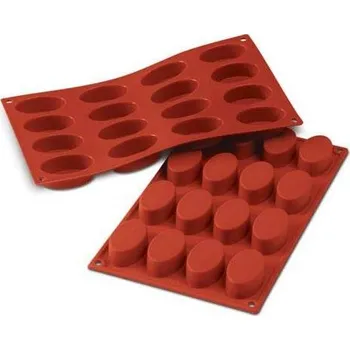 Nádoba na pečení SILIKOMART SILIKONOVÁ FORMA (TERAKOTA) - OVÁL 30ml