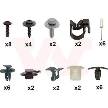 Nárazník Montážní sada, nárazník VAN WEZEL 0952794