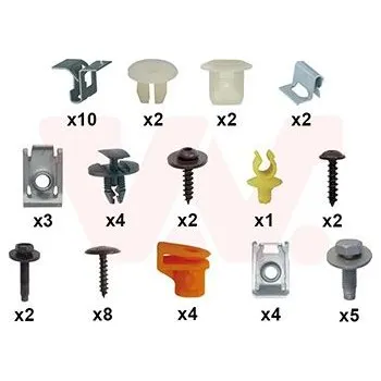 Nárazník Montážní sada, nárazník VAN WEZEL 0993794