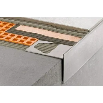 Nábytkové kování BARA-RT Teras. profil, H=12/65mm, Hl. lak - Srnčí hnědá