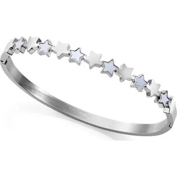 Náramek Viceroy Pevný ocelový náramek s hvězdičkami Chic 14183P01000 + 2 měsíce na vrácení zboží