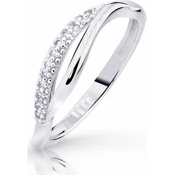 Prsten Cutie Diamonds Luxusní prsten z bílého zlata s brilianty Z8054-10-X-2-D 58 mm + 2 měsíce na vrácení zboží