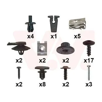 Auto-moto Montážní sada, nárazník VAN WEZEL 5742794