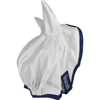 Koňská maska proti hmyzu Bucas Maska proti hmyzu Freedom Bucas, s ochranou uší, silver MINI SHETTY