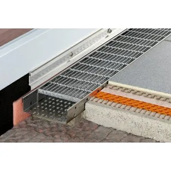 Odvodňovací žlab TROBA-LINE TLR Žlab otev. Ušl.ocel V2A, mřížka POZINK,...