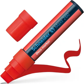 SCHNEIDER Křídový popisovač Schneider Maxx 260 - červený 609404