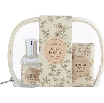 Kosmetická sada Mathilde M. - SUBLIME JASMIN, malá kosmetická sada v taštičce, 3dílná m820040