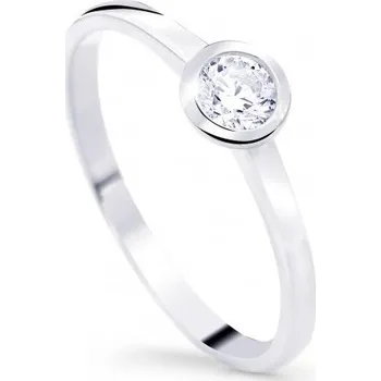 Prsten Cutie Diamonds Zásnubní prsten z bílého zlata s diamantem DZ8004-10-X-2 49 mm + 2 měsíce na vrácení zboží