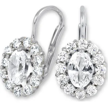 Náušnice Soliter Luxusní náušnice z bílého zlata 239 001 00568 0700000 + 2 měsíce na vrácení zboží